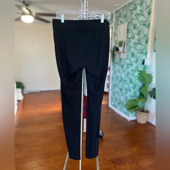 Cabi Black Ponte Knit Riding Pants Skinny Ankle Leggings 999 Sz M - Picture 4 of 7